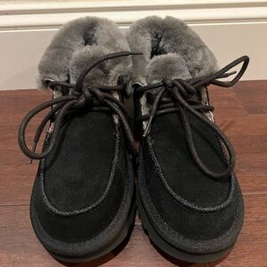 Brand: UGG Size: 6 Color: black suede